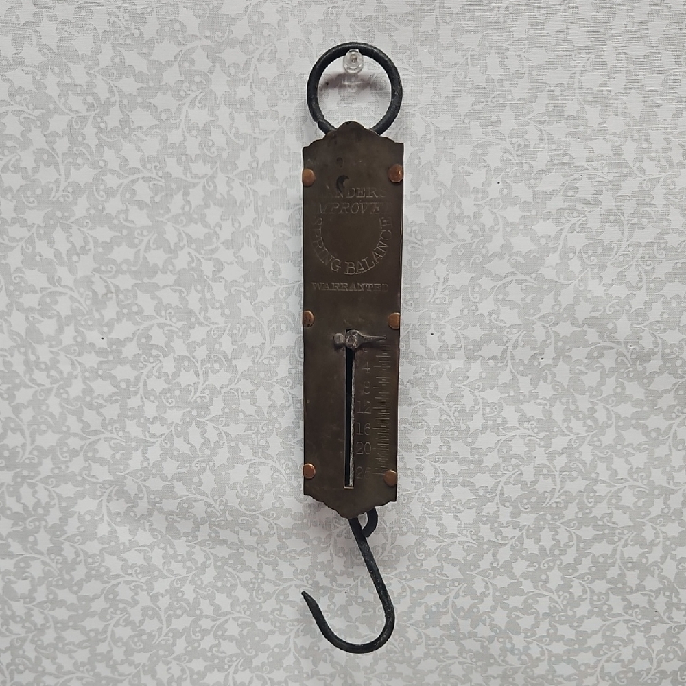 Late 19th early 20th Century Landers Improved Spring Balance Scale